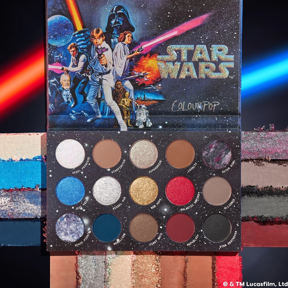 Star Wars x Colourpop Eyeshadow Palette